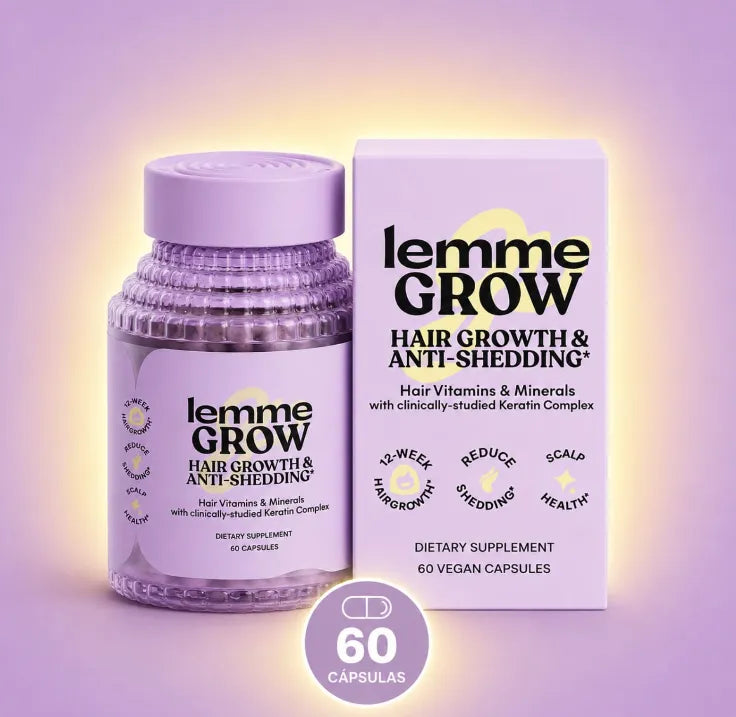 Lemme Grow: Crecimiento del cabello y anticaída* (sin biotina)