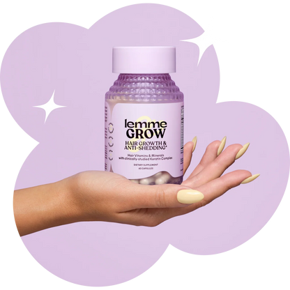 Lemme Grow: Crecimiento del cabello y anticaída* (sin biotina)